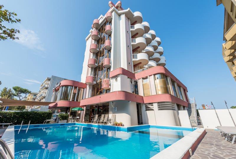 Hotel Flamingo Ріміні Екстер'єр фото